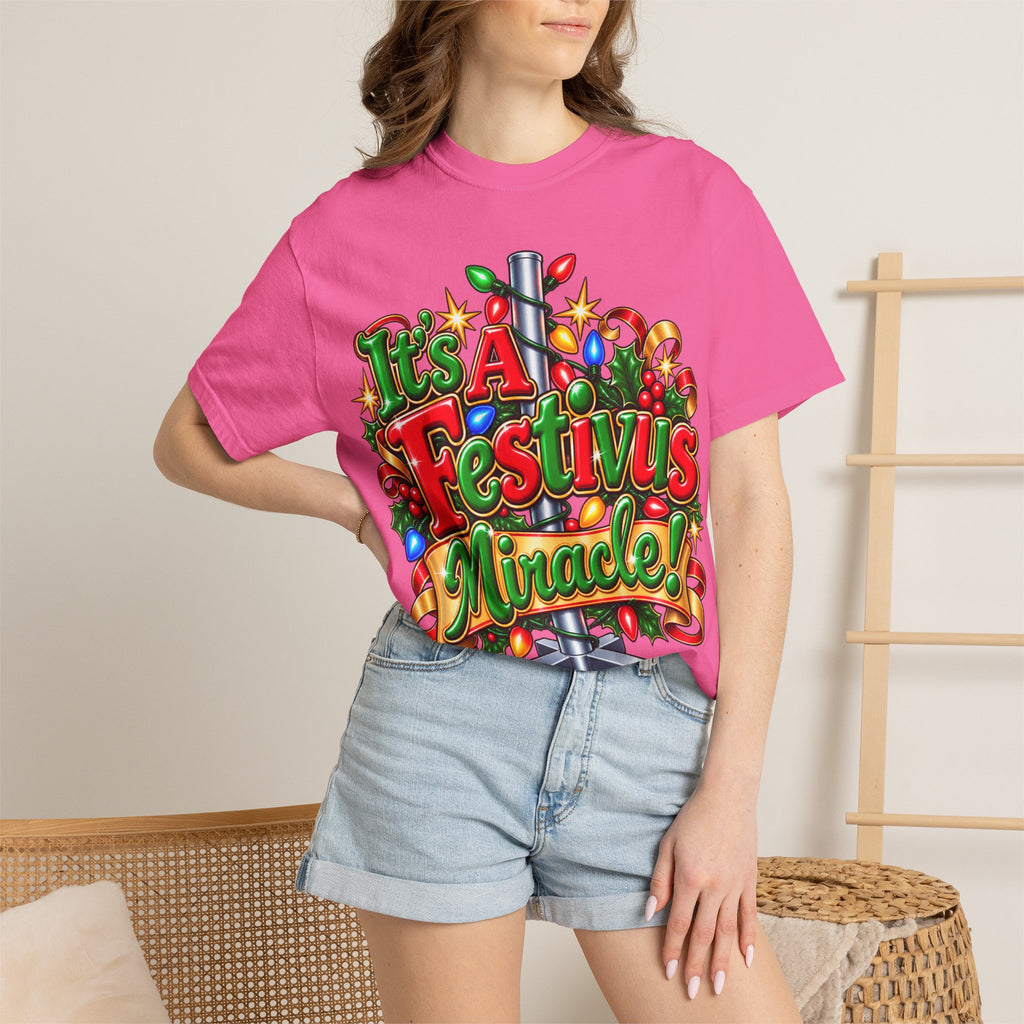 Festivus Miracle T-Shirt — Holiday Comedy Graphic Tee