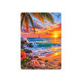 Tropical Sunset Poker Playing Cards – Scenic Beach Deck for Game Night & Gifts