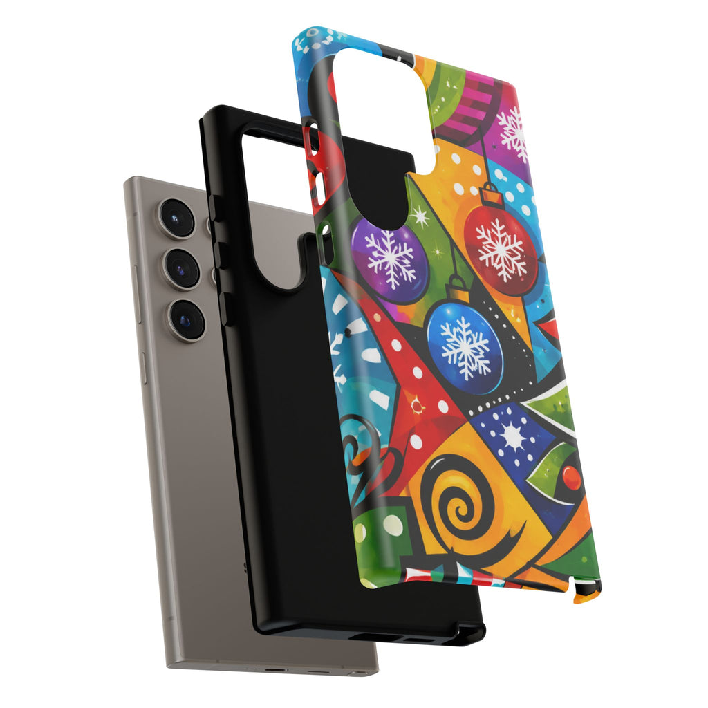 Holiday Ornament Phone Case — Colorful Festive Christmas Design