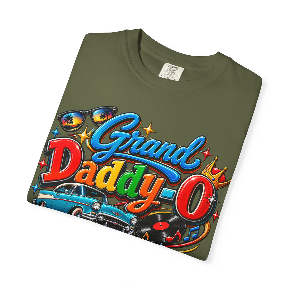 Grand Daddy-O Retro Car Graphic T-Shirt