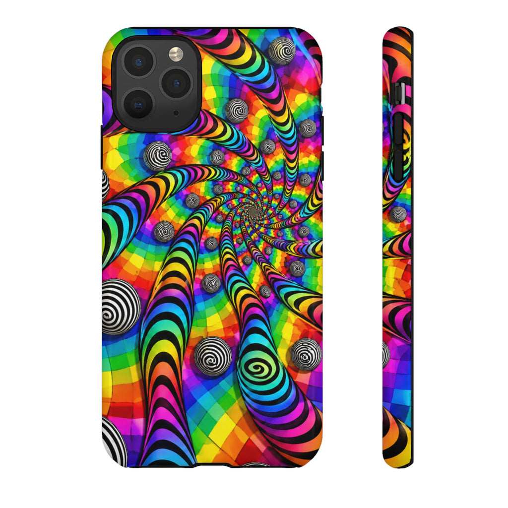 Psychedelic Spiral Optical Illusion Phone Case