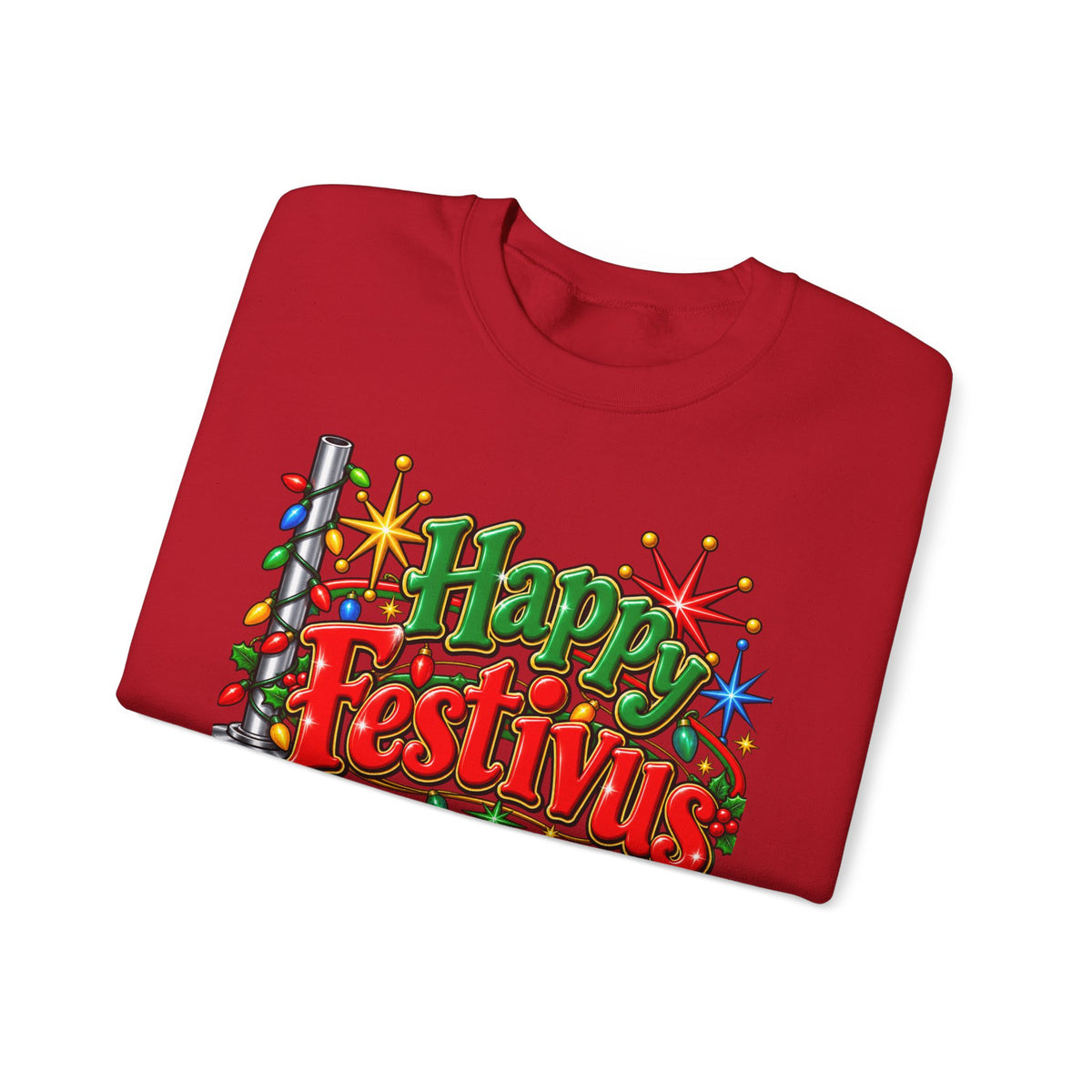 Festivus Sweatshirt – "Happy Festivus" Holiday Crewneck