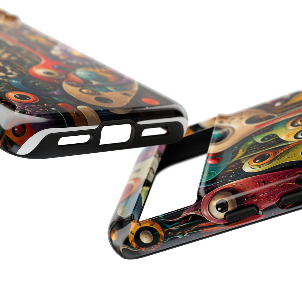 Surreal Monster Art Phone Case — Colorful Abstract Creature Design