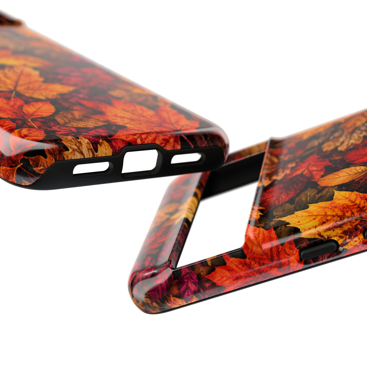 Autumn Leaves Tough Phone Case — Fall Foliage Protective Cover