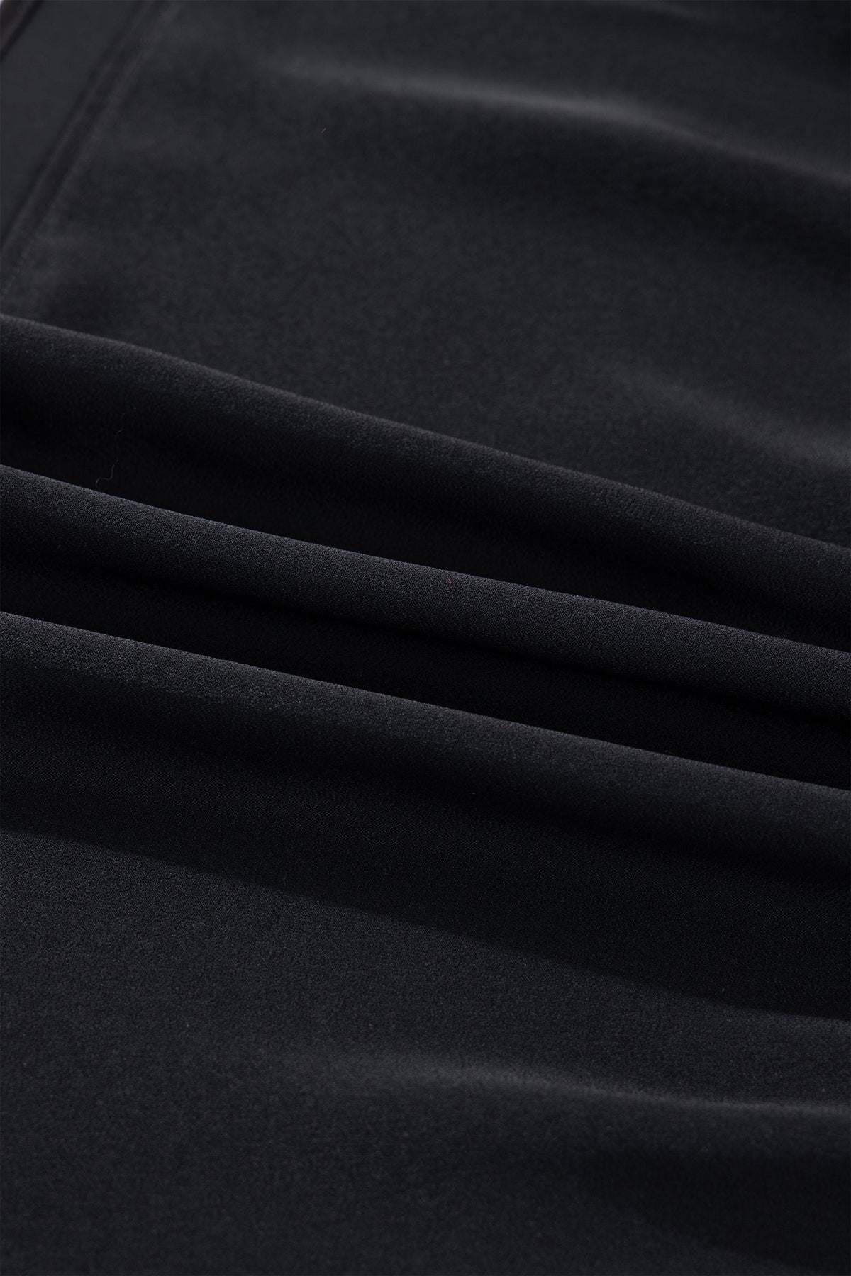 Flounced 3/4 Sleeve Tiered Maxi Dress