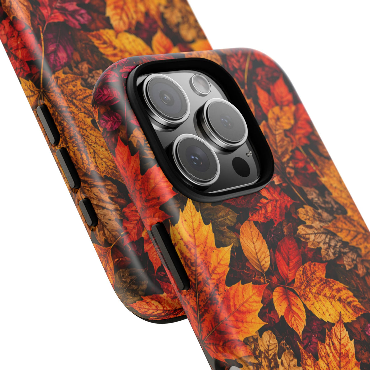 Autumn Leaves Tough Phone Case — Fall Foliage Protective Cover