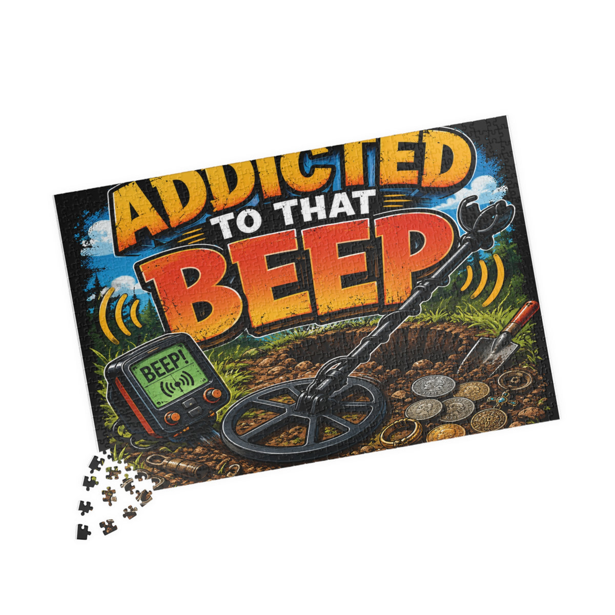 Addicted to That Beep Metal Detecting Puzzle | Treasure Hunt 520pc