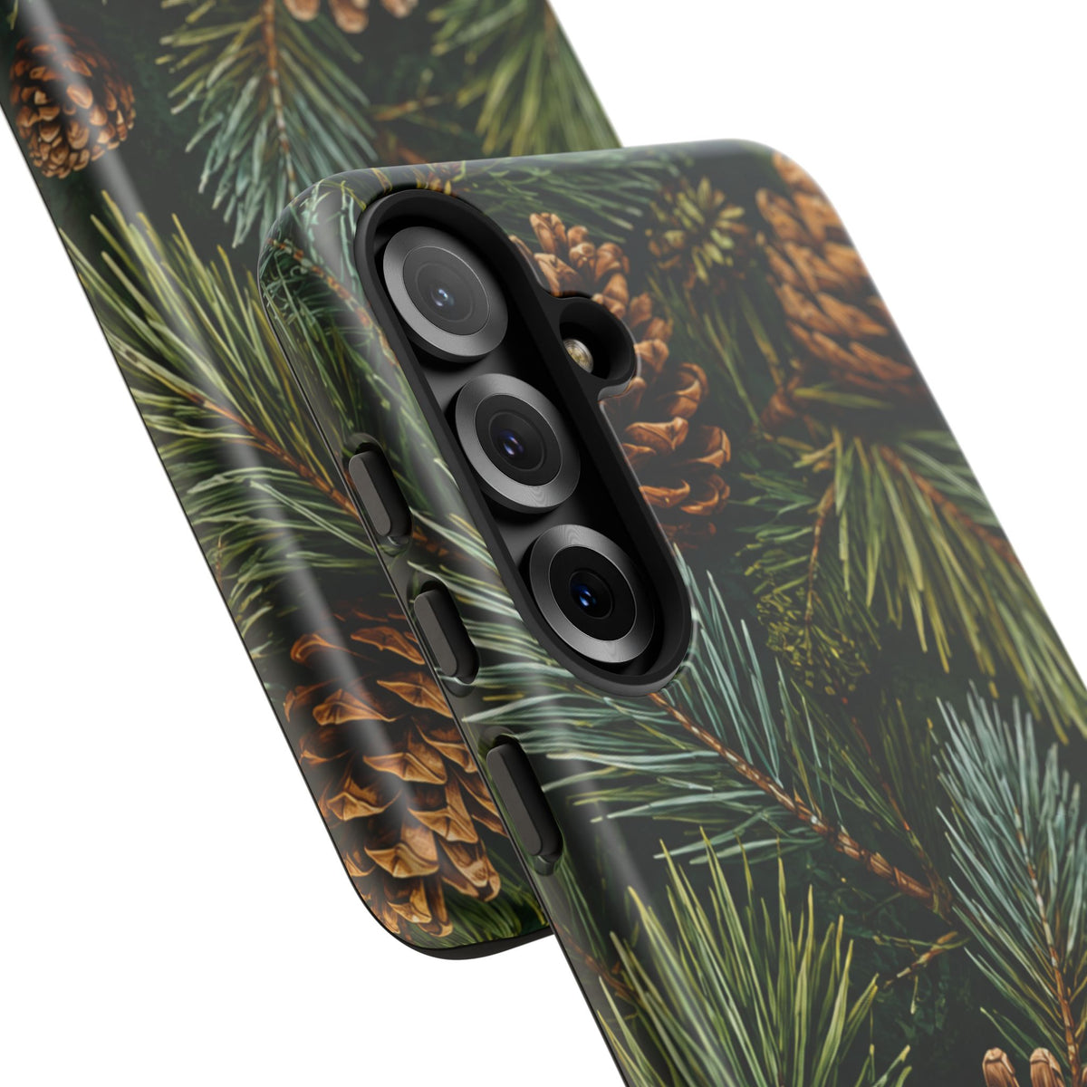Pinecone Pines Phone Case — Festive Evergreen iPhone Cover