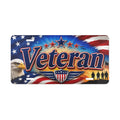 Veteran American Flag License Plate | Vanity Plate