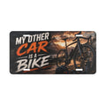 My Other Car Is A Bike Vanity Plate | Bicycle License Plate