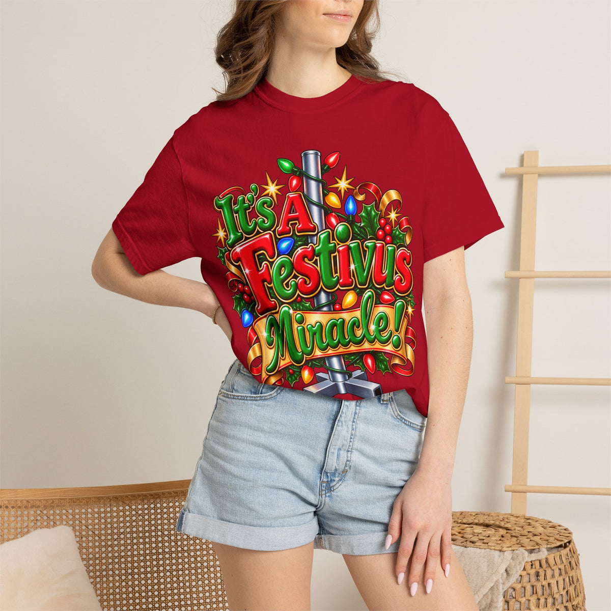 Festivus Miracle T-Shirt — Holiday Comedy Graphic Tee