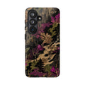 Camo Floral Tough Phone Case — Rugged Nature-Inspired Protection