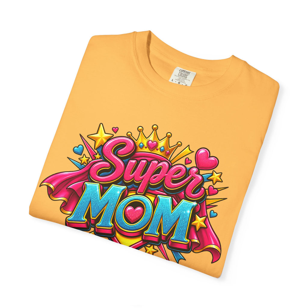 Super Mom T-Shirt — Colorful Comic-Style Mother's Day Tee
