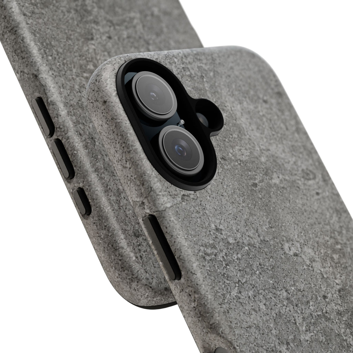 Concrete Texture Phone Case — Rugged Grey Protective iPhone Cover