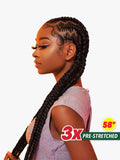 Sensationnel X-Pression 3X Pre-Stretched Braiding Hair 58" – 3T Purple/Pink/L Pink