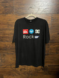 Lamest Quiksilver x Roxy x DC Merger Surfing T-shirt - XL