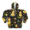 Cute Retro Ducklings Hoodie — Vintage Chick Easter Pullover