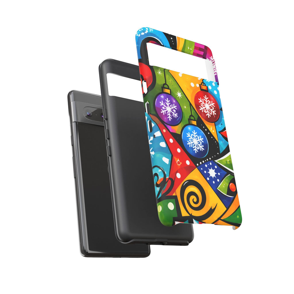 Holiday Ornament Phone Case — Colorful Festive Christmas Design