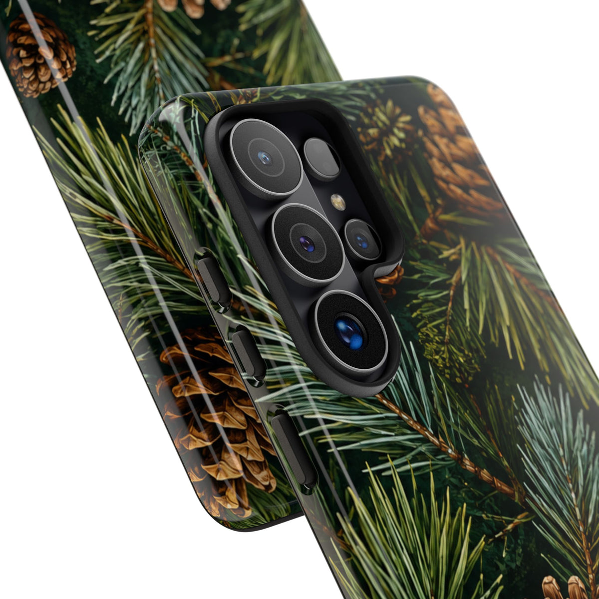 Pinecone Pines Phone Case — Festive Evergreen iPhone Cover
