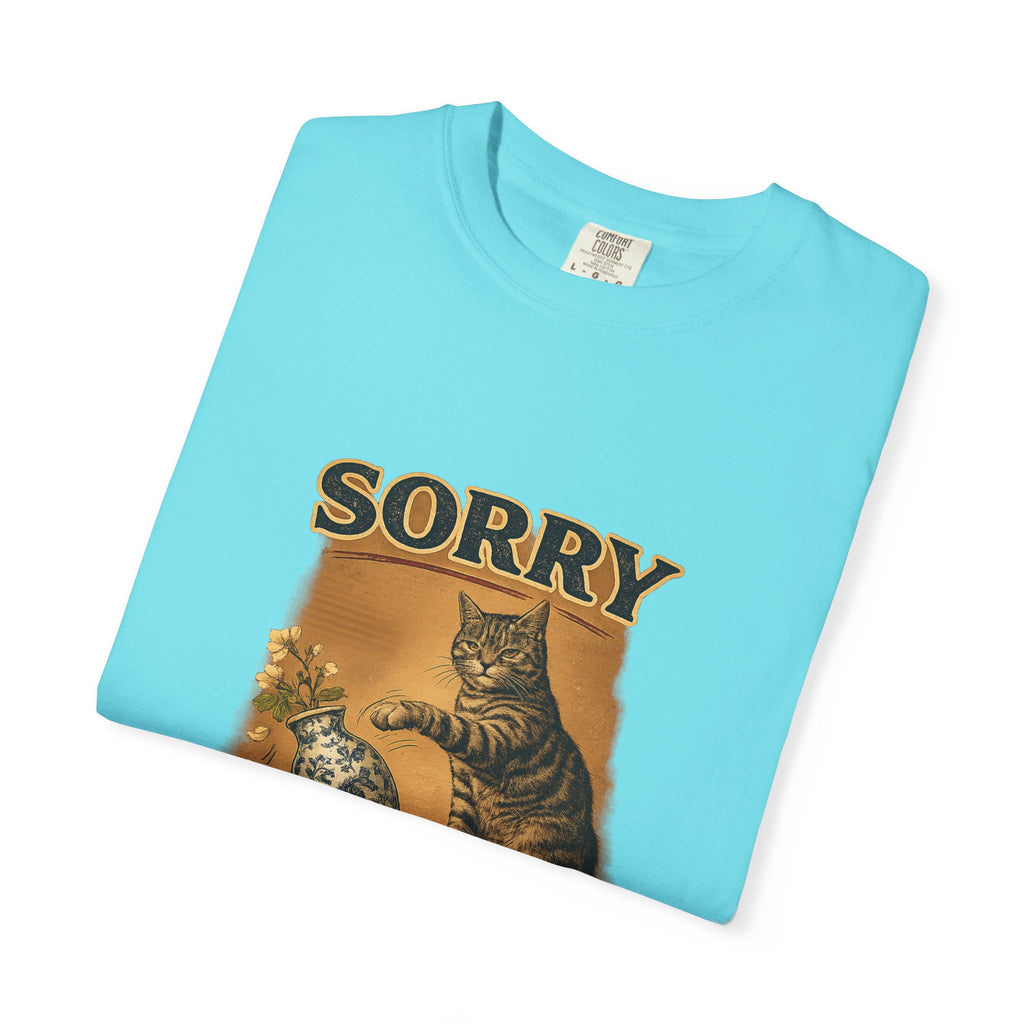 Sorry, It’s What I Do cat T-Shirt | Cat playing with yarn design