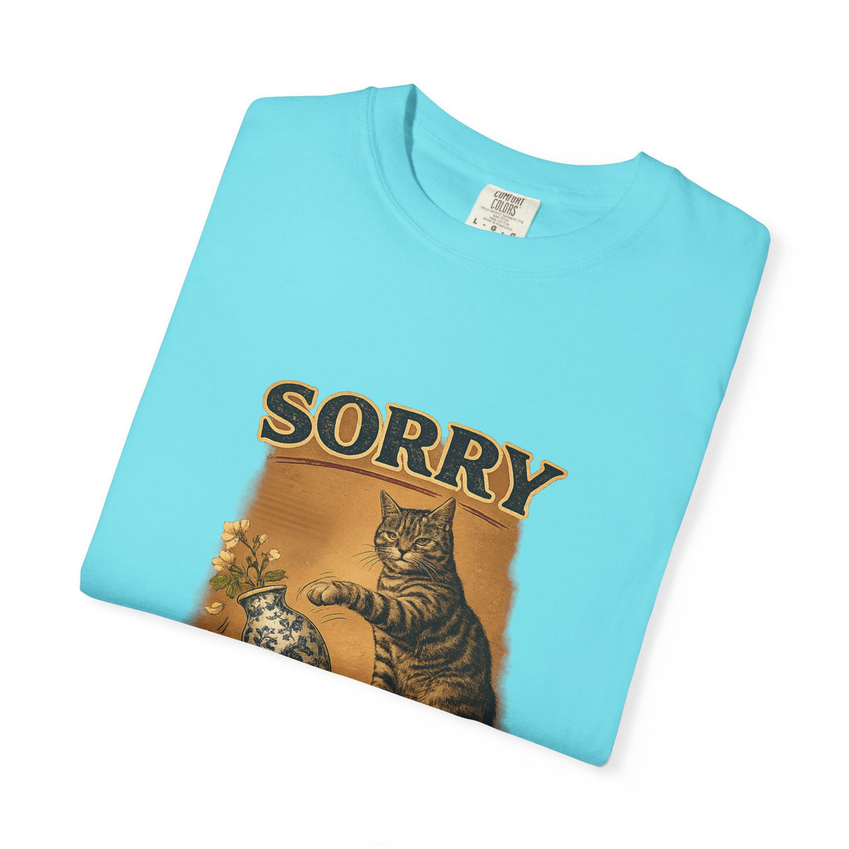 Sorry, It’s What I Do cat T-Shirt | Cat playing with yarn design
