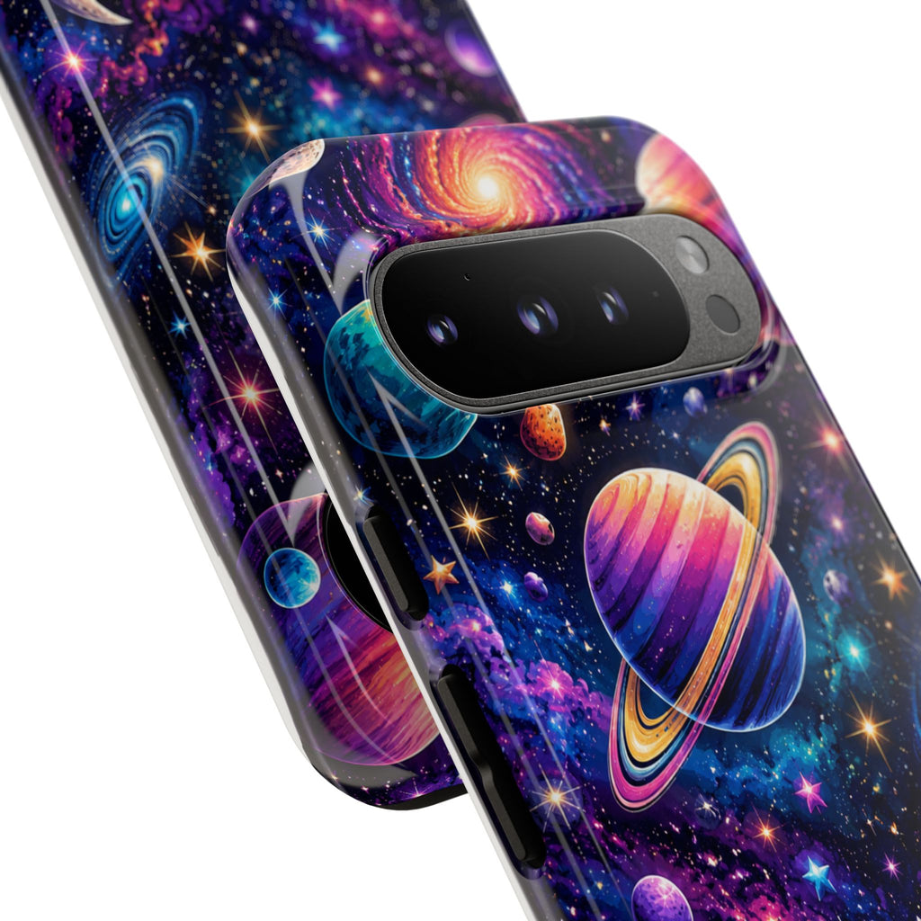 Colorful Galaxy Planets phone case | Tough Case