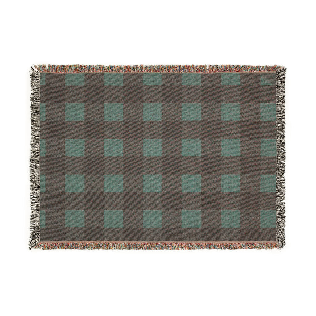 Buffalo Plaid Woven Throw Blanket — Cozy Cabin Plaid Throw