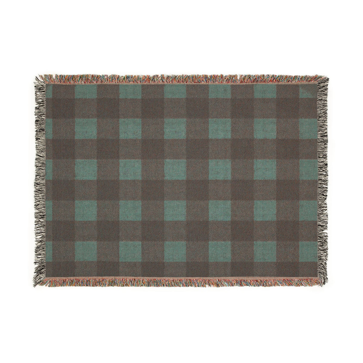 Buffalo Plaid Woven Throw Blanket — Cozy Cabin Plaid Throw