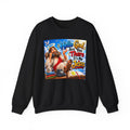 Crewneck Sweatshirt — "Hello God Are You There It’s Me Jesus" Retro Christian Graphic