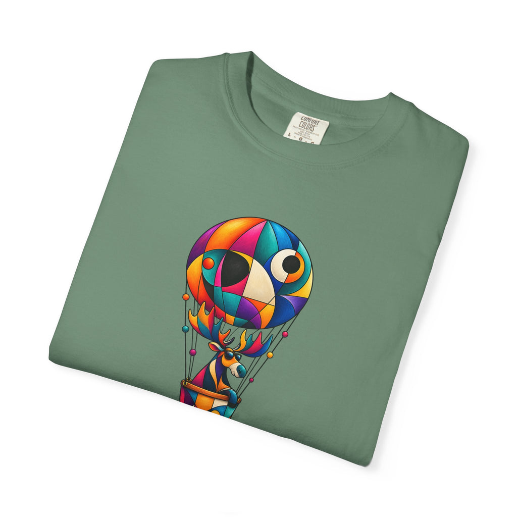 Hot Air Balloon Abstract Art T-Shirt