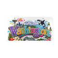 Washington Scenic Vanity Plate | State License Plate