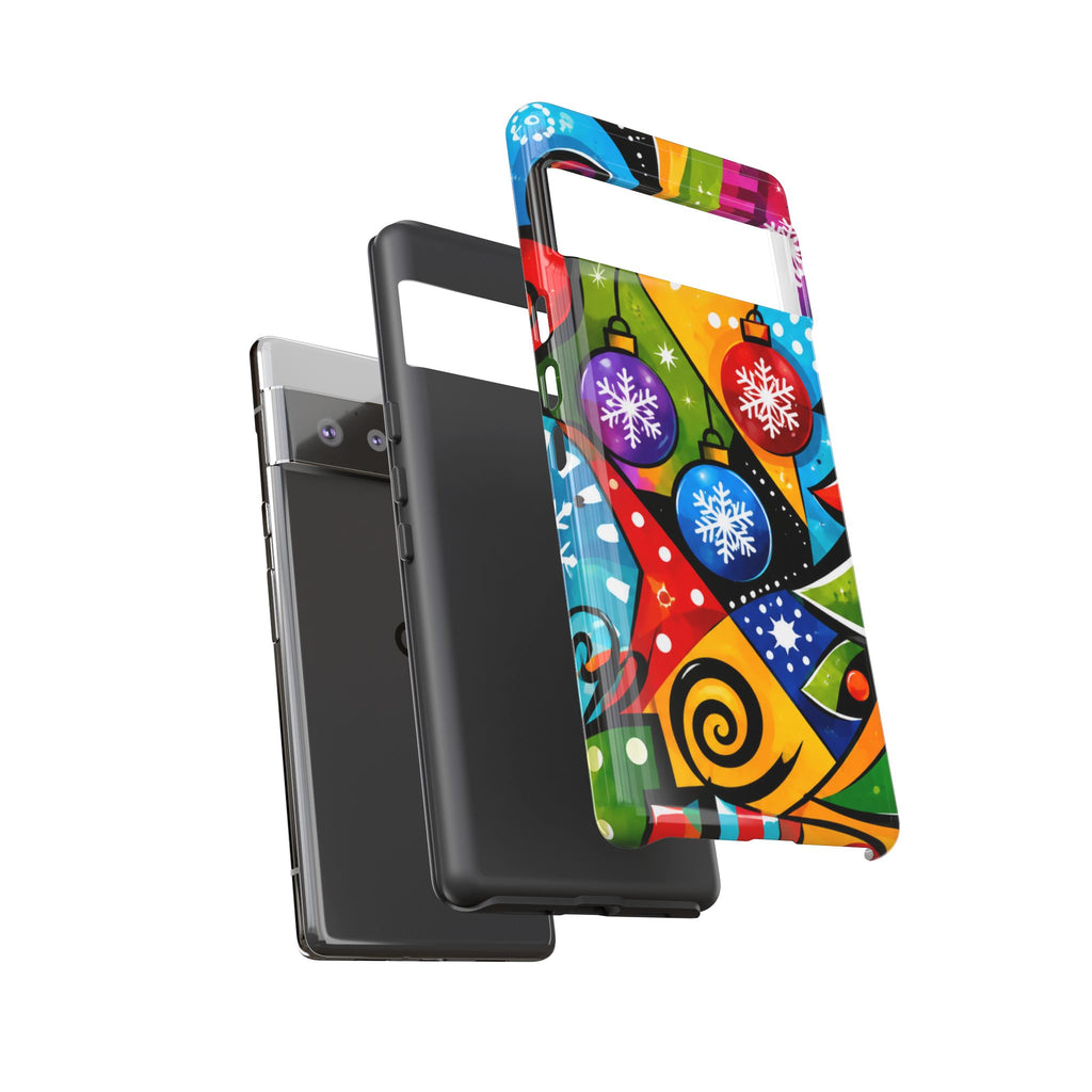 Holiday Ornament Phone Case — Colorful Festive Christmas Design
