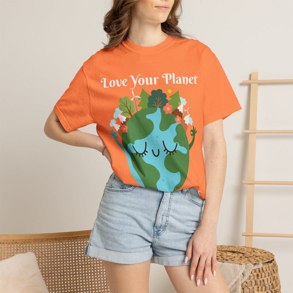 Love Your Planet Love Yourself T-Shirt — Earth Day Eco-Friendly Graphic Tee
