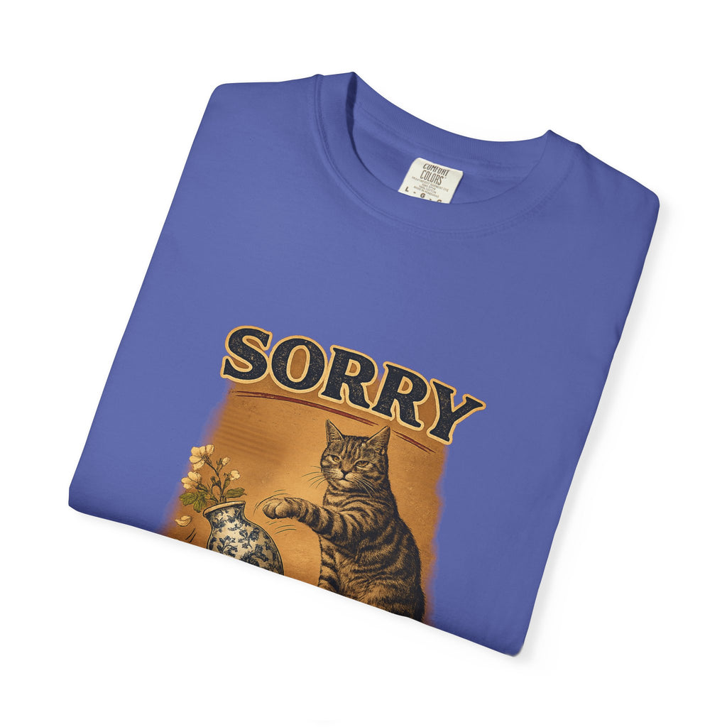 Sorry, It’s What I Do cat T-Shirt | Cat playing with yarn design