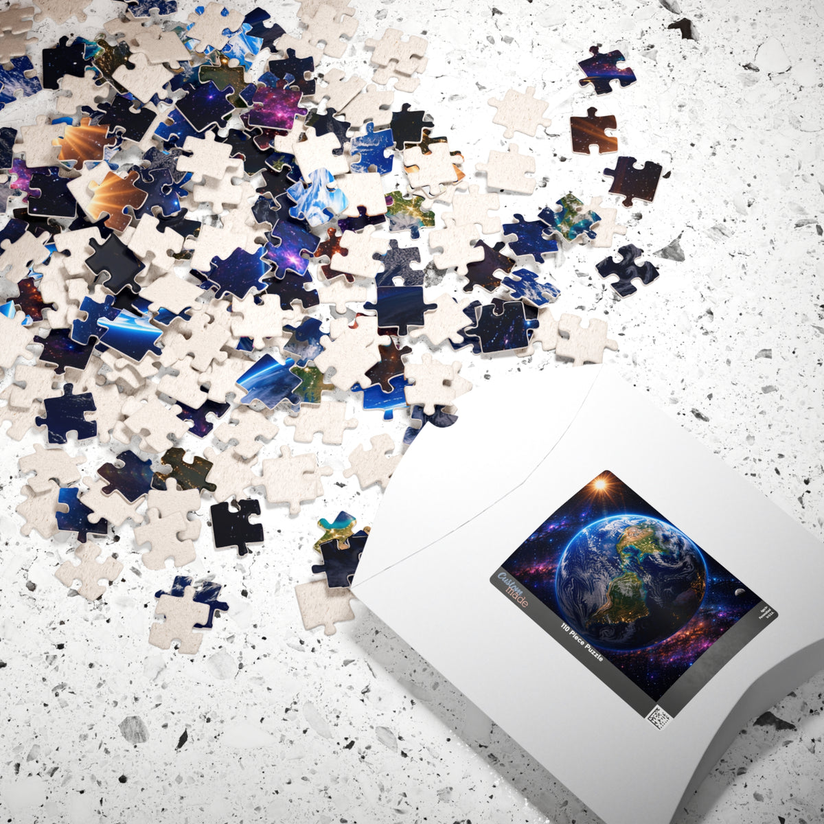 Earth from Space Jigsaw Puzzle — Planetary Scene Puzzle (110–1014 Pieces)