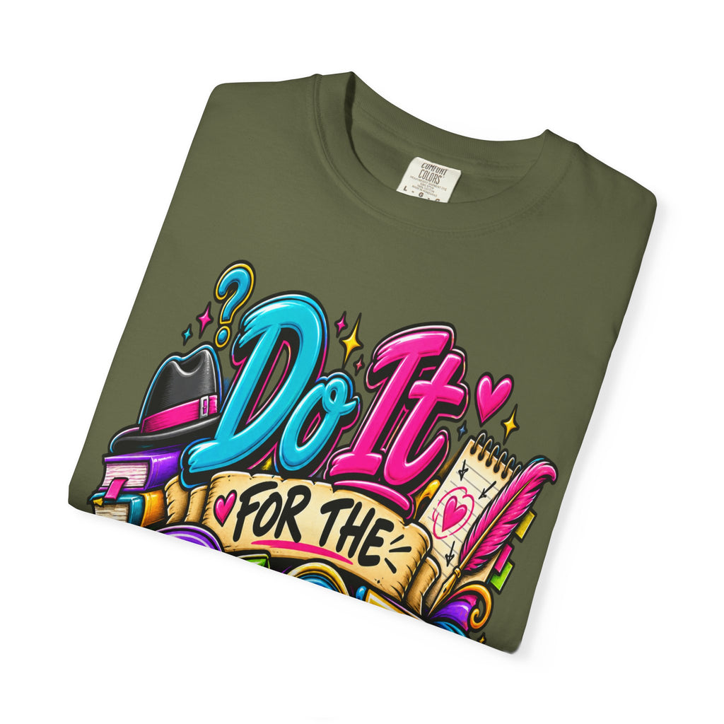Do It For The Plot T-shirt | Book Lover Graphic Tee