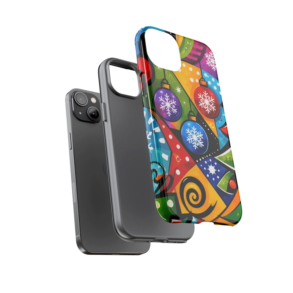 Holiday Ornament Phone Case — Colorful Festive Christmas Design