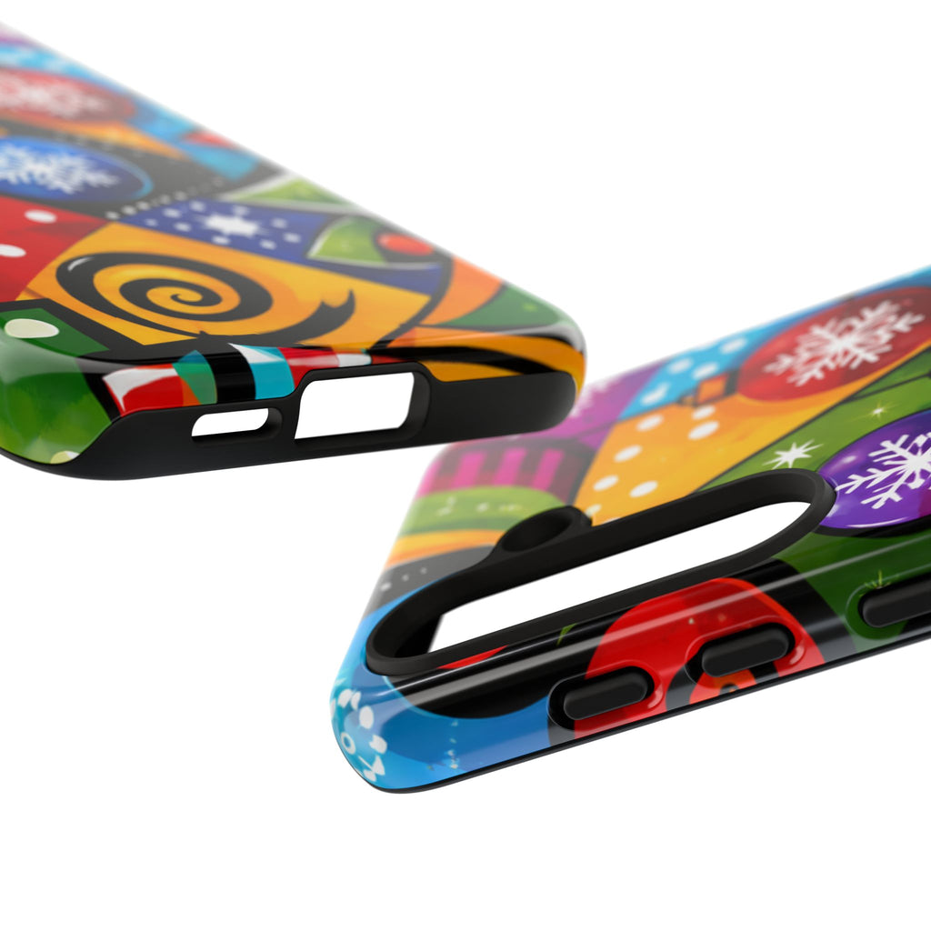 Holiday Ornament Phone Case — Colorful Festive Christmas Design
