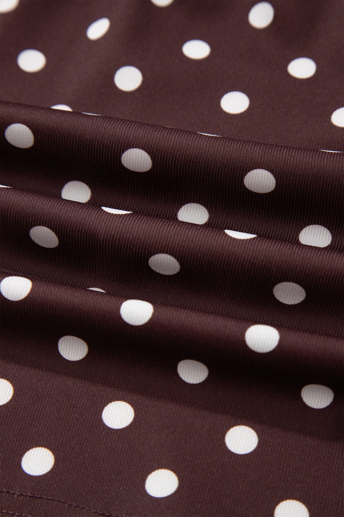 Polka Dot Halter Tank & Elastic Shorts Set