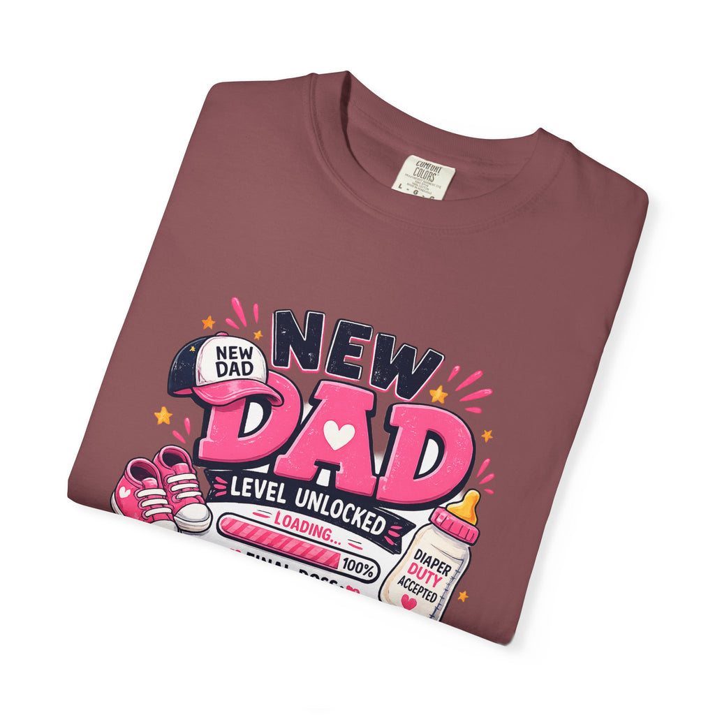 New Dad Level Unlocked T-shirt | Daddy to a Princess