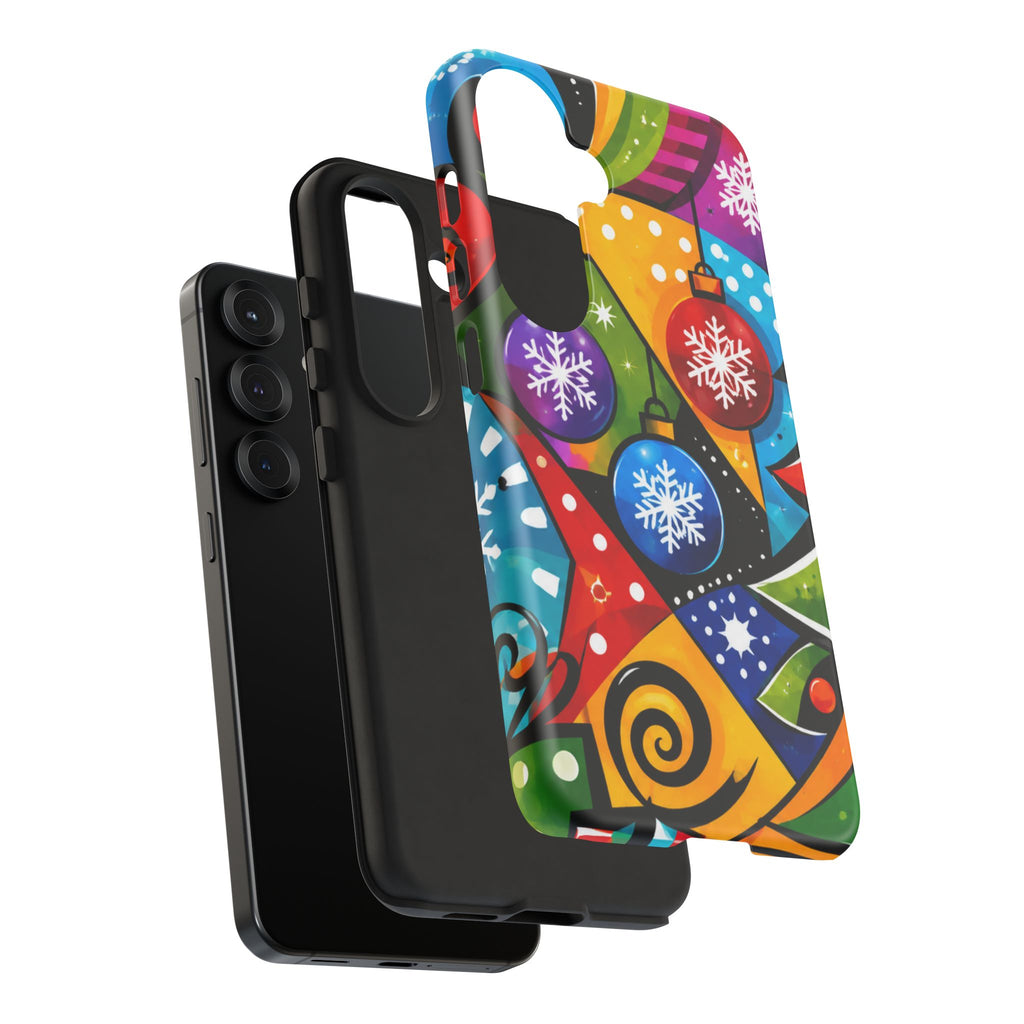 Holiday Ornament Phone Case — Colorful Festive Christmas Design