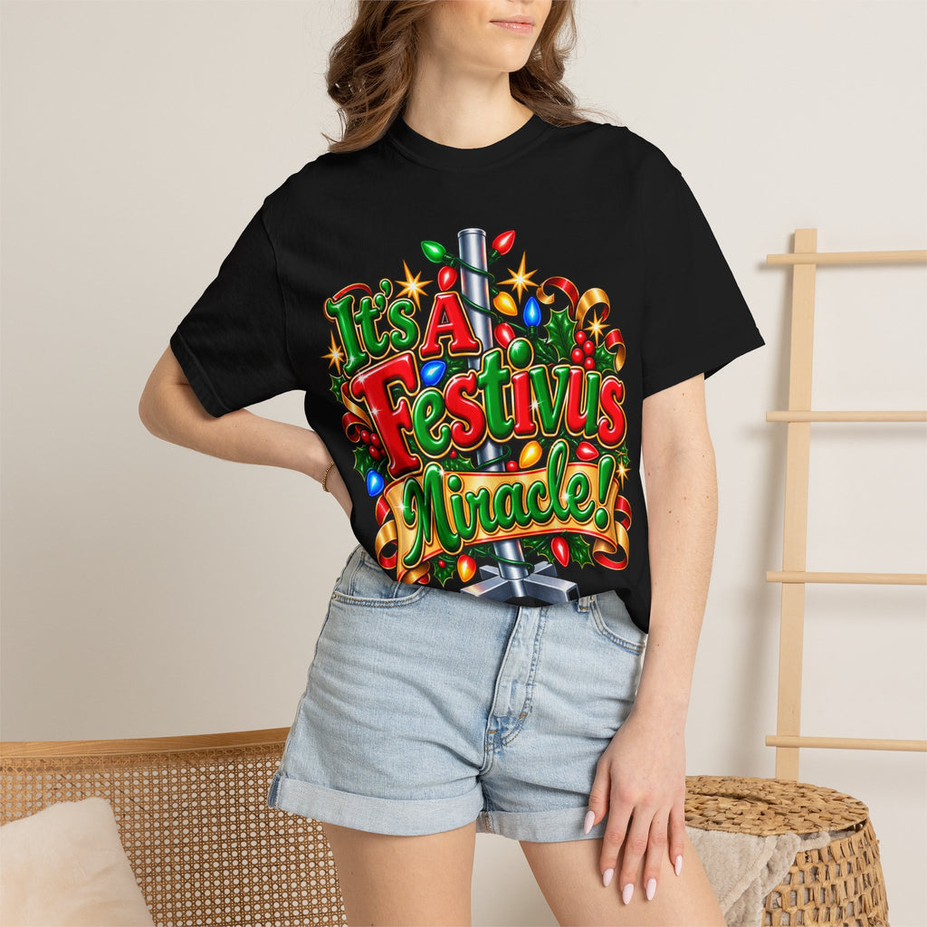 Festivus Miracle T-Shirt — Holiday Comedy Graphic Tee