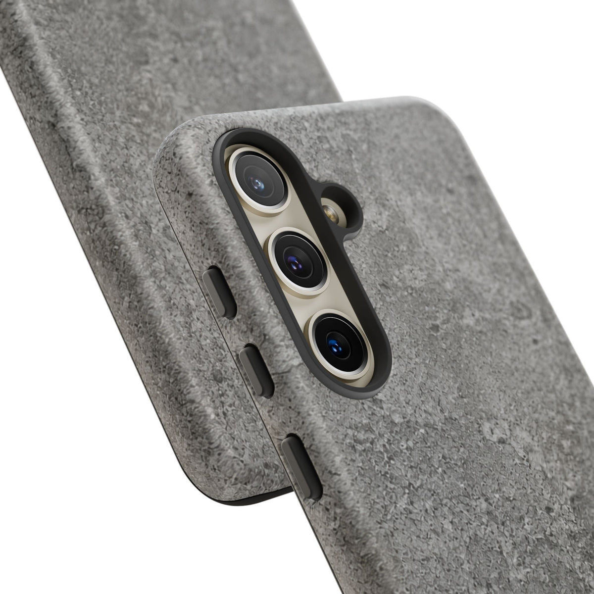 Concrete Texture Phone Case — Rugged Grey Protective iPhone Cover