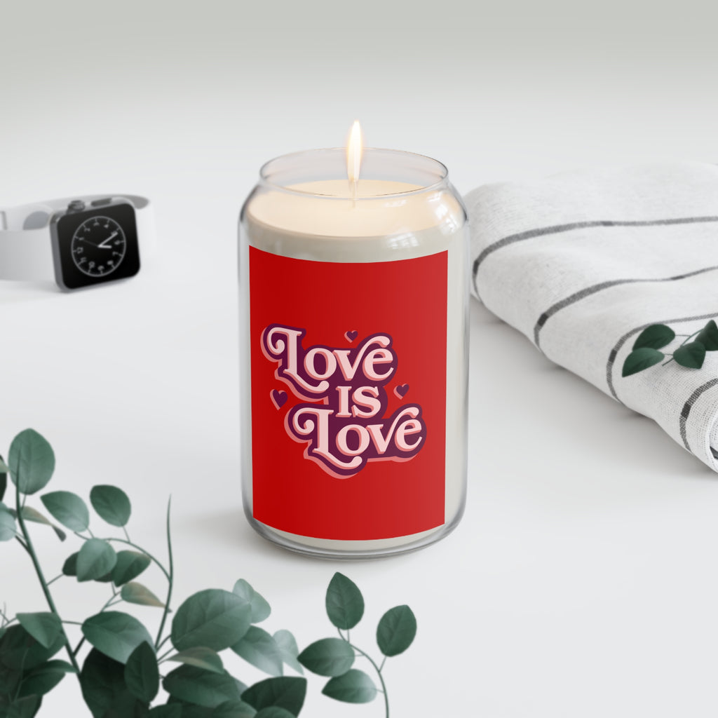 Soy Candle — "Love Is Love" Scented Candle (13.75 oz)