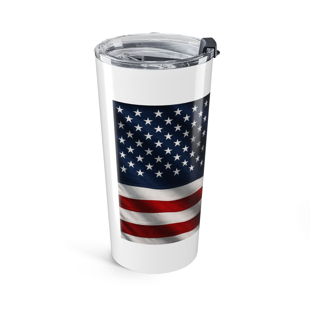 American Flag Tumbler 20oz | USA Stars Stripes Travel Cup