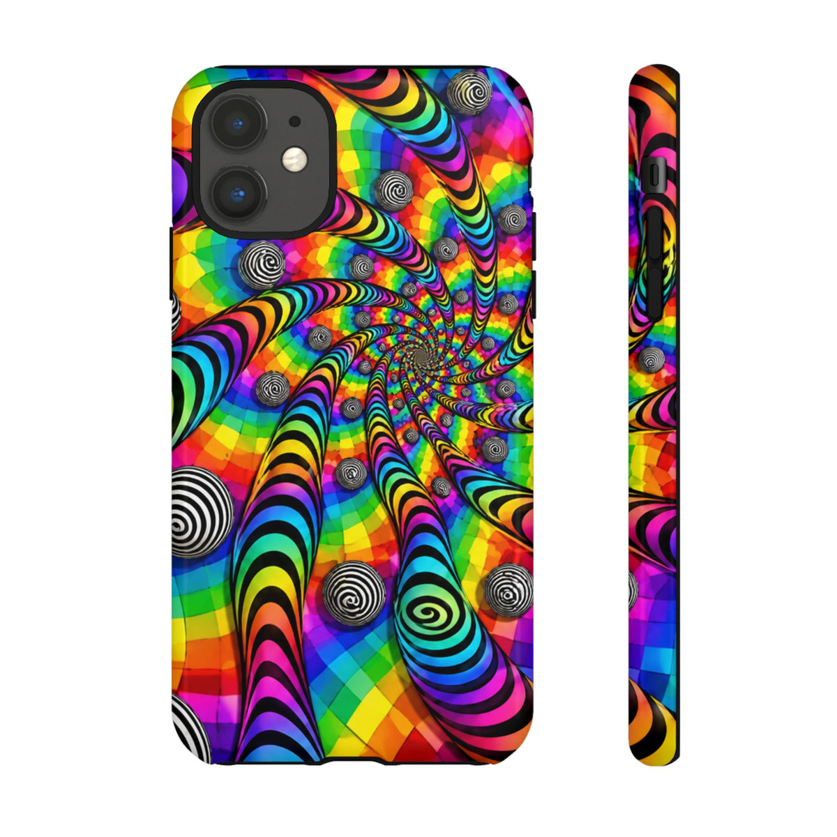 Psychedelic Spiral Optical Illusion Phone Case
