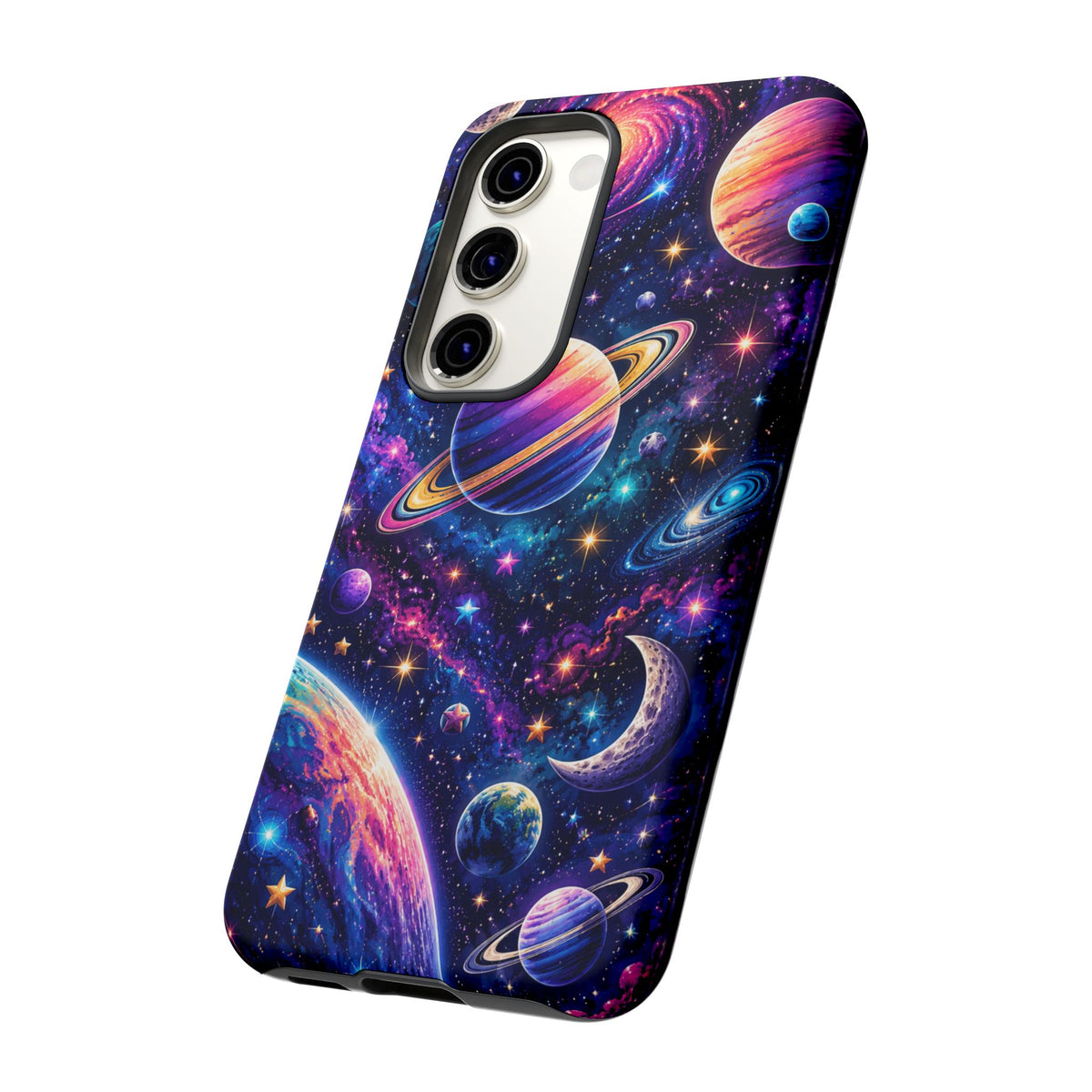 Colorful Galaxy Planets phone case | Tough Case