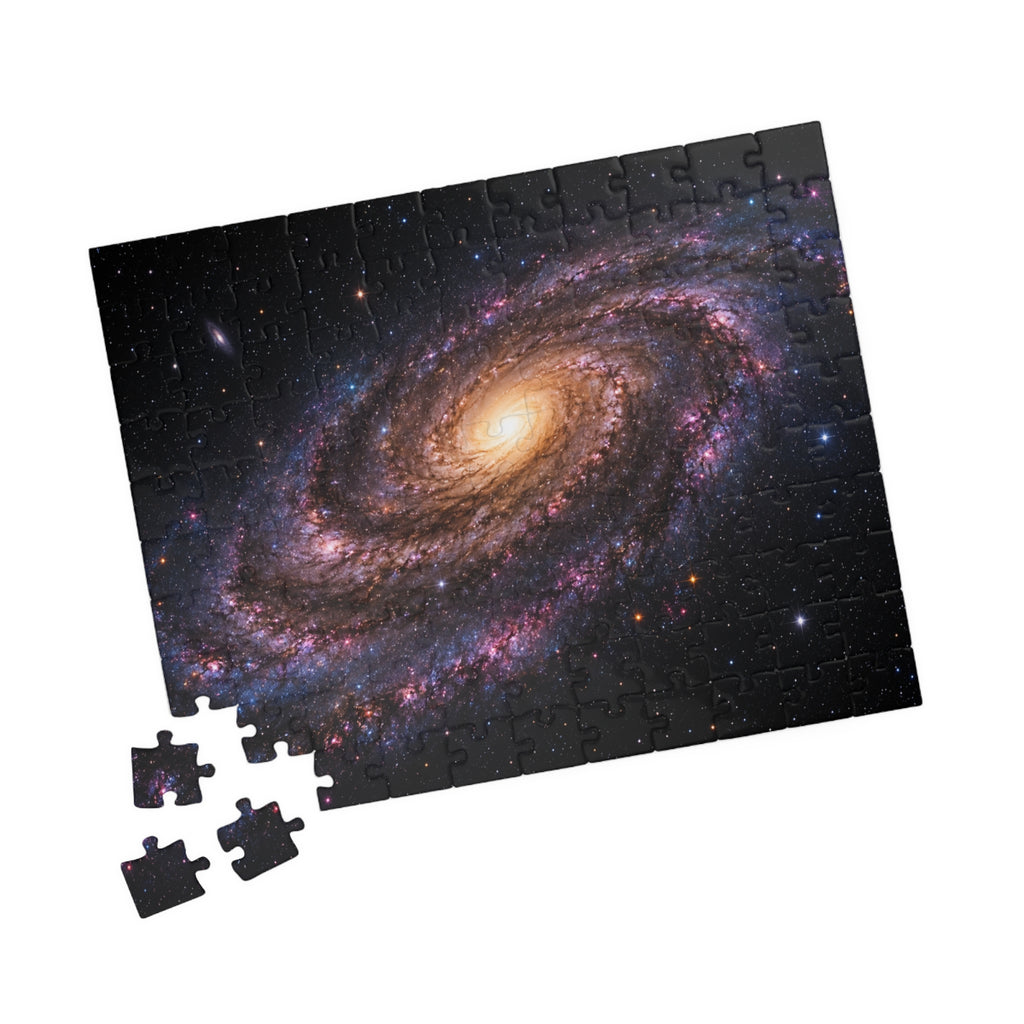 Galaxy Spiral Jigsaw Puzzle — Space Astronomy Puzzle (110/252/520/1014 pcs)
