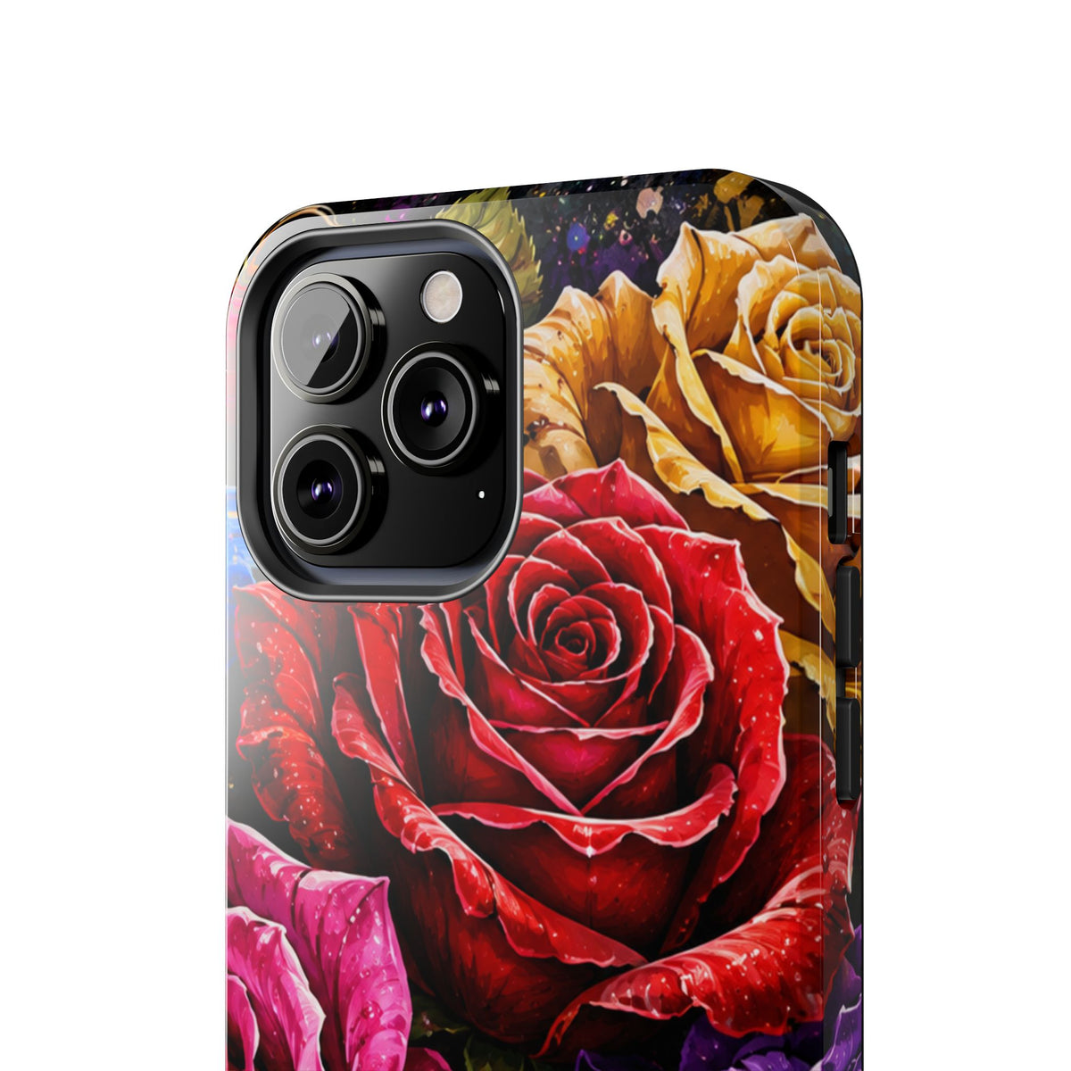 Tough Phone Case — Vibrant Rose Garden Protective Phone Cover
