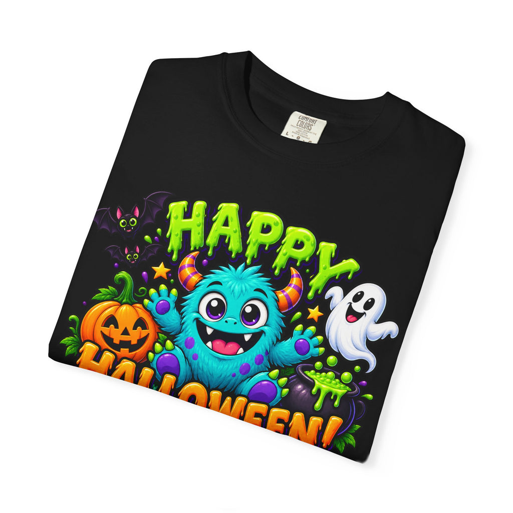 Happy Halloween monster design T-Shirt | Cute ghost pumpkin